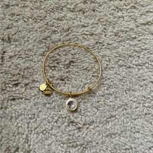 Alex and ani clear crystal bracelet